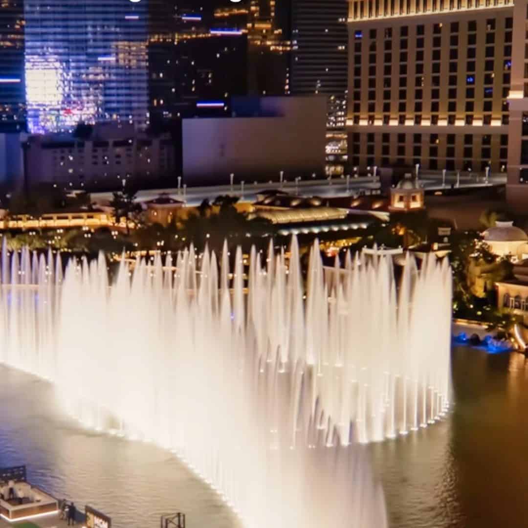 Fountains Of Bellagio Vegas Right Now